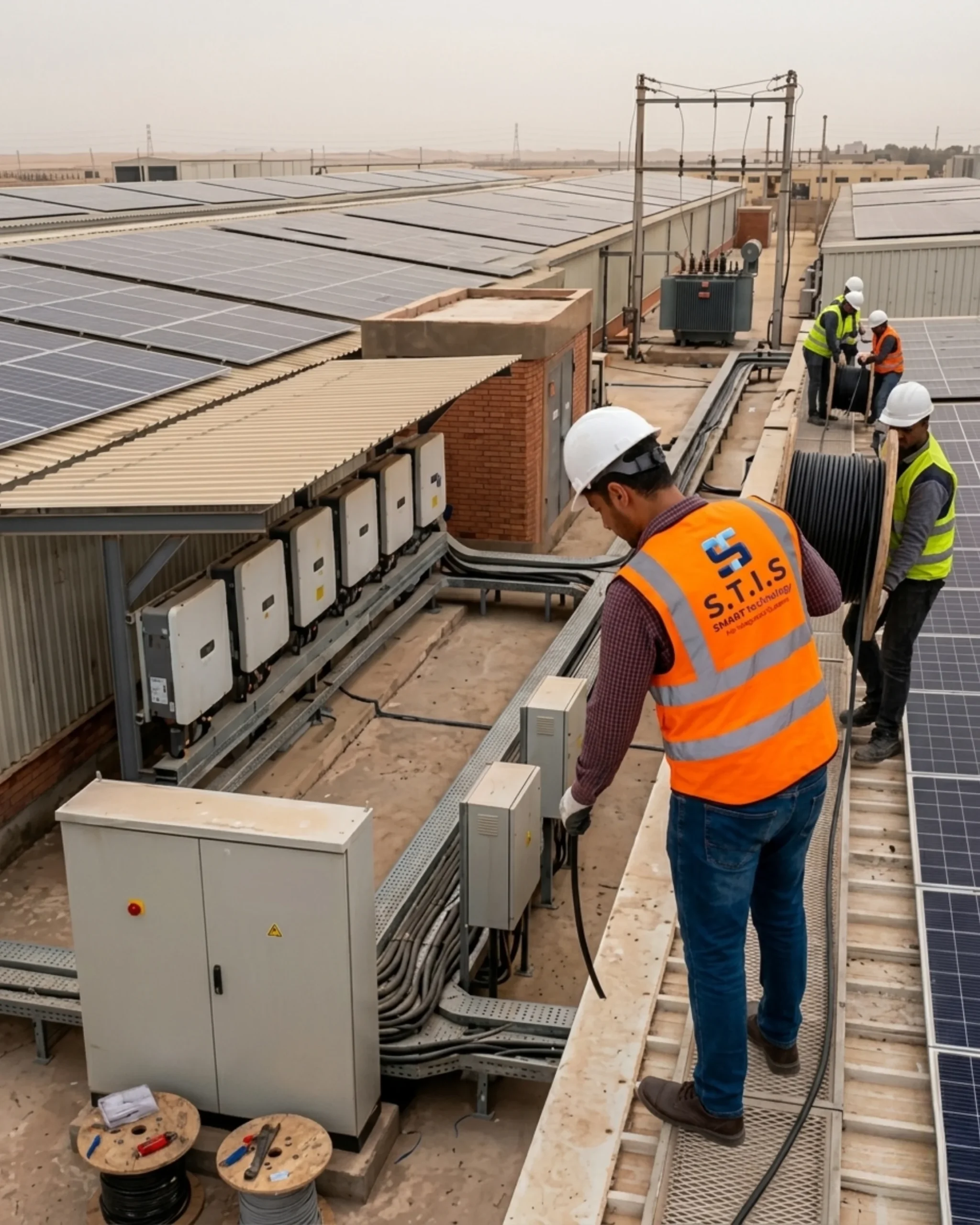 Electromechanical Contracting Egypt service by S.T.I.S