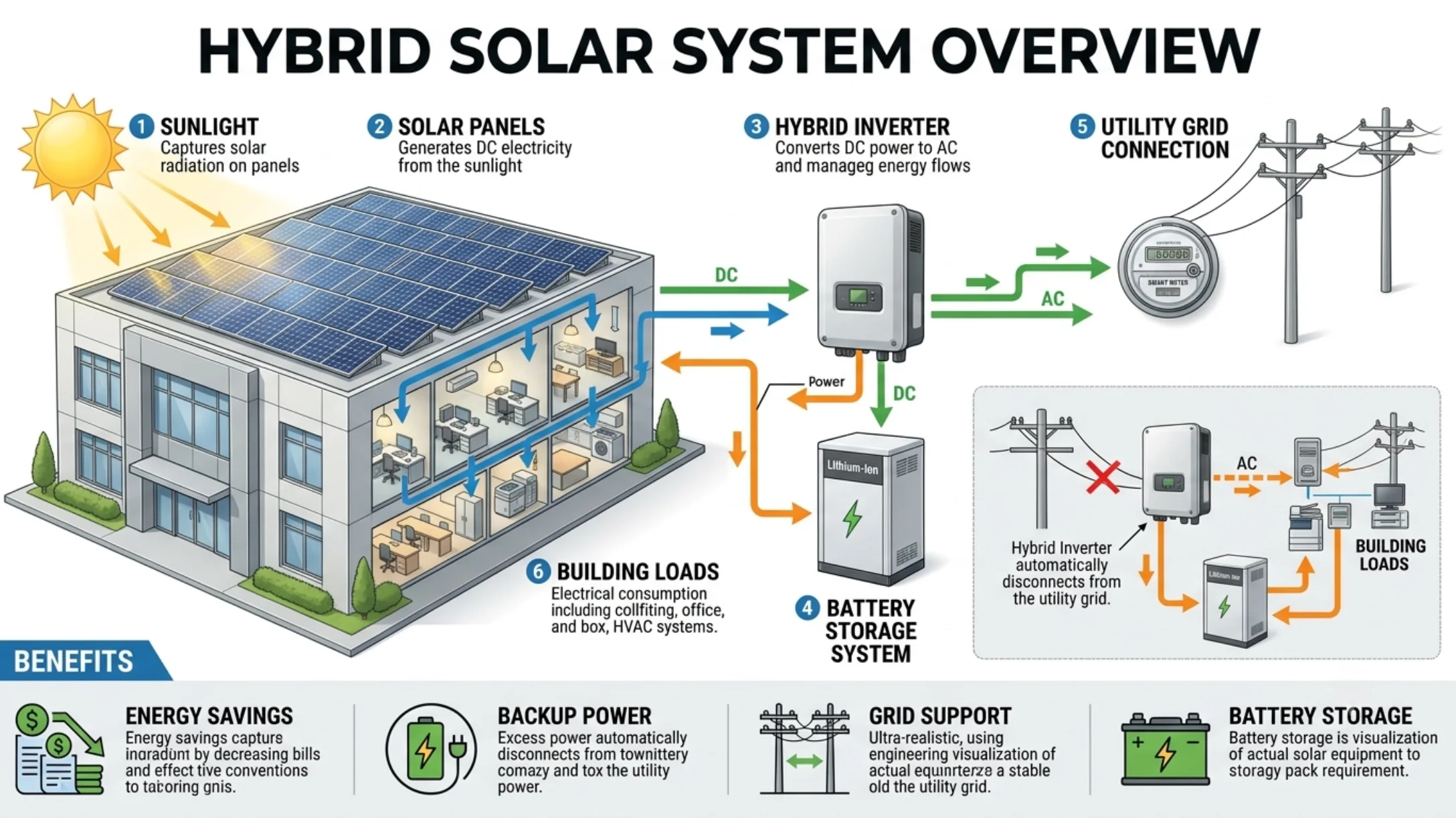 Hybrid Solar PV Systems