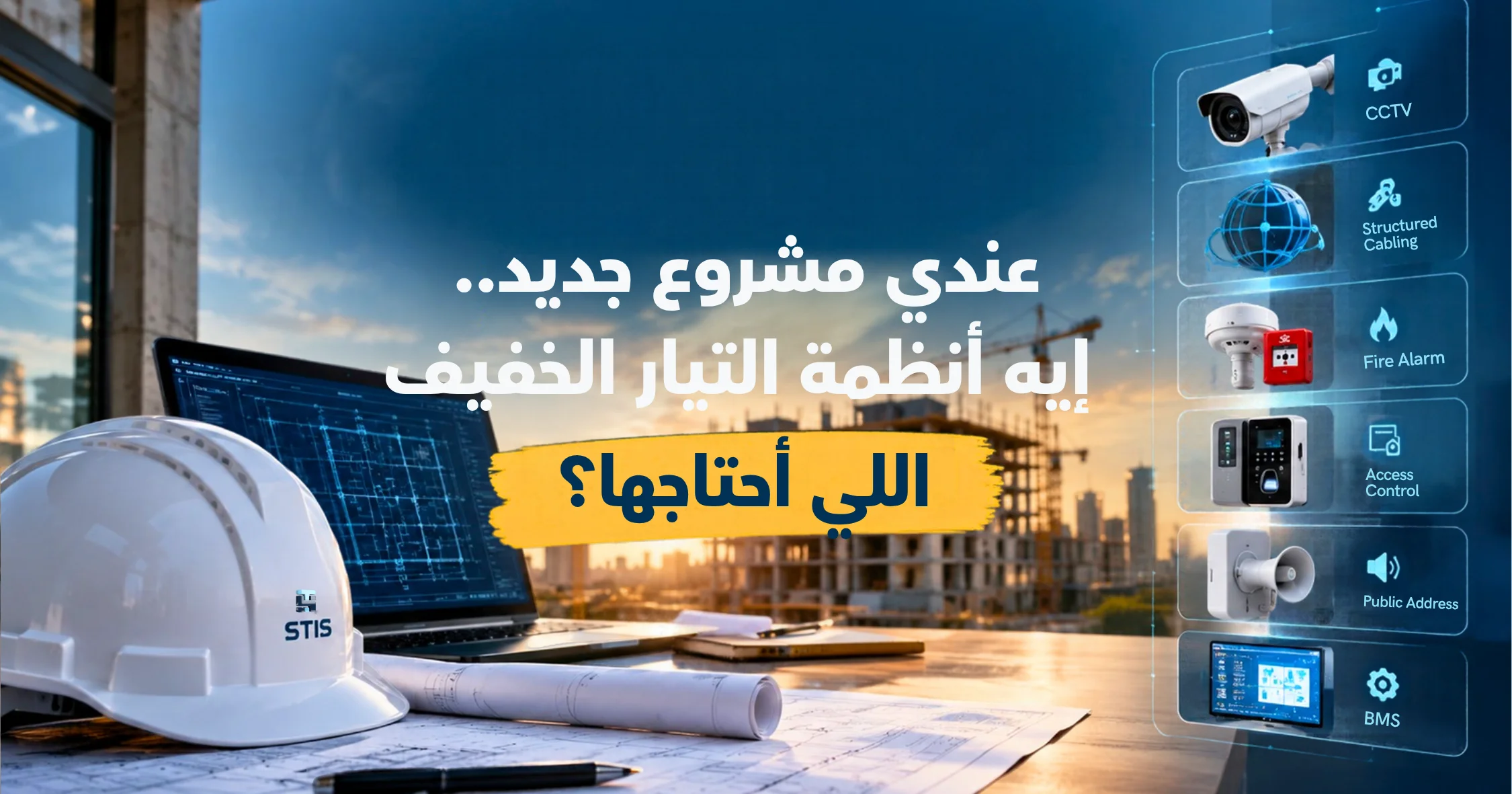 أنظمة التيار الخفيف للمشاريع وأنظمة ELV